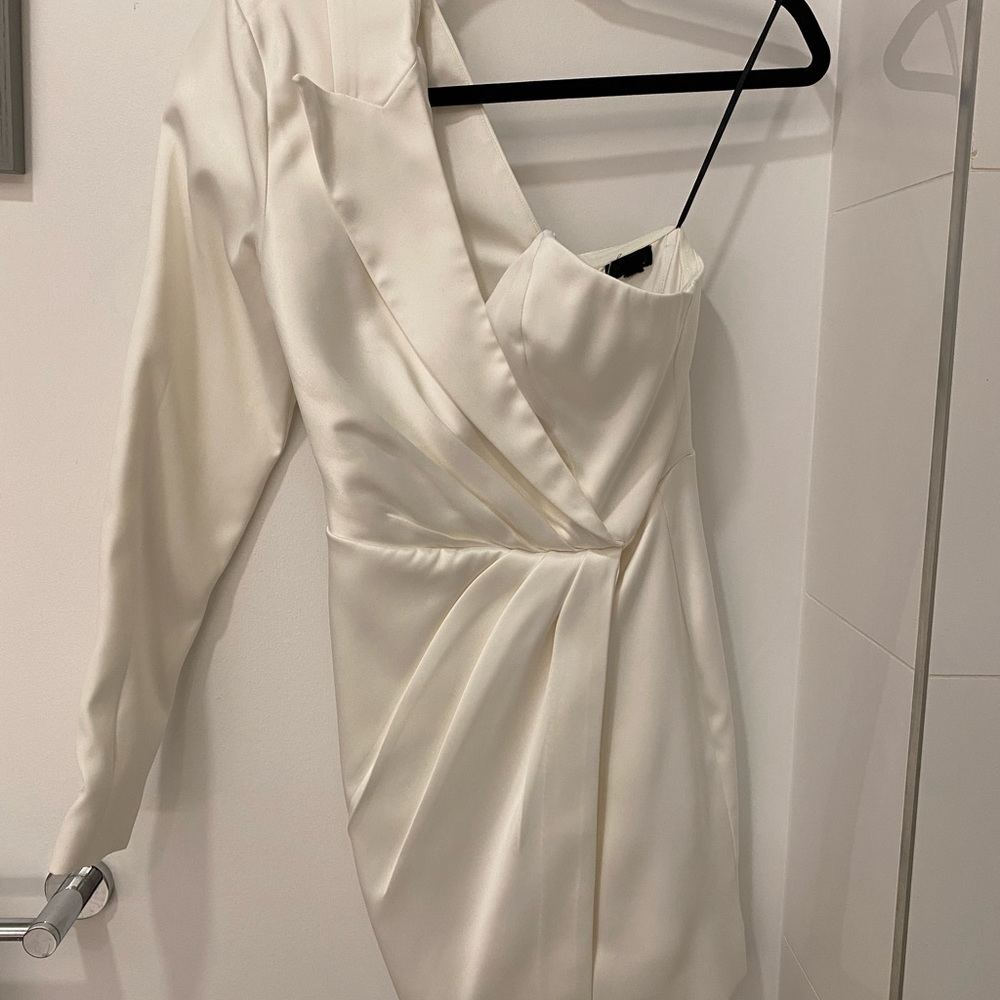 NBD Vanity Mini Dress in White NWT - Picture 4 of 10